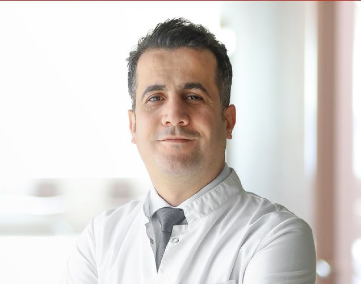 Portrait of orthopedist Fırat Fidan